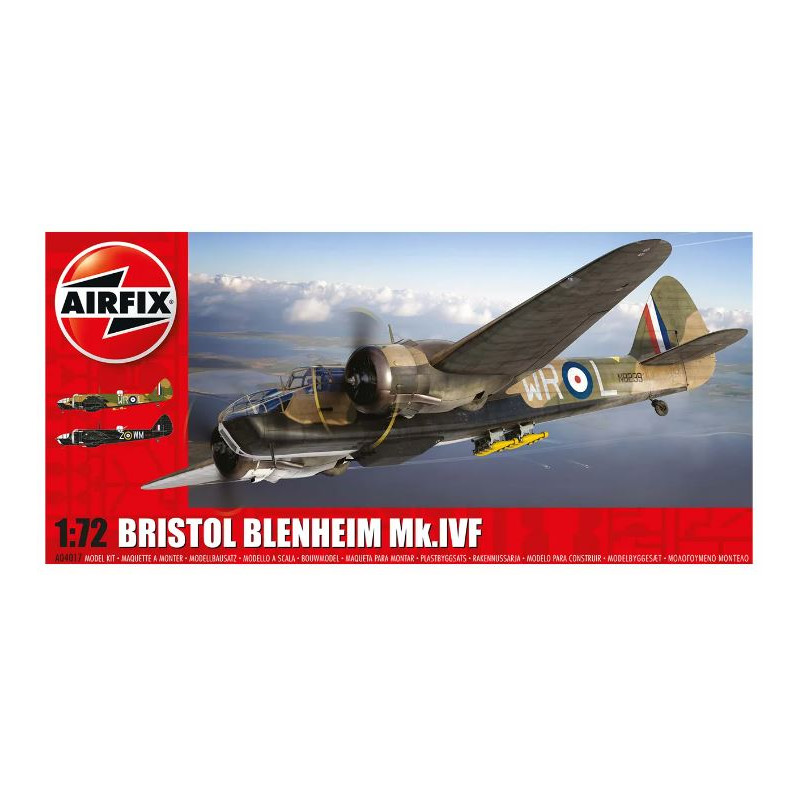 1:72 Airfix Bristol Blenheim MK.1VF Fighter KIT