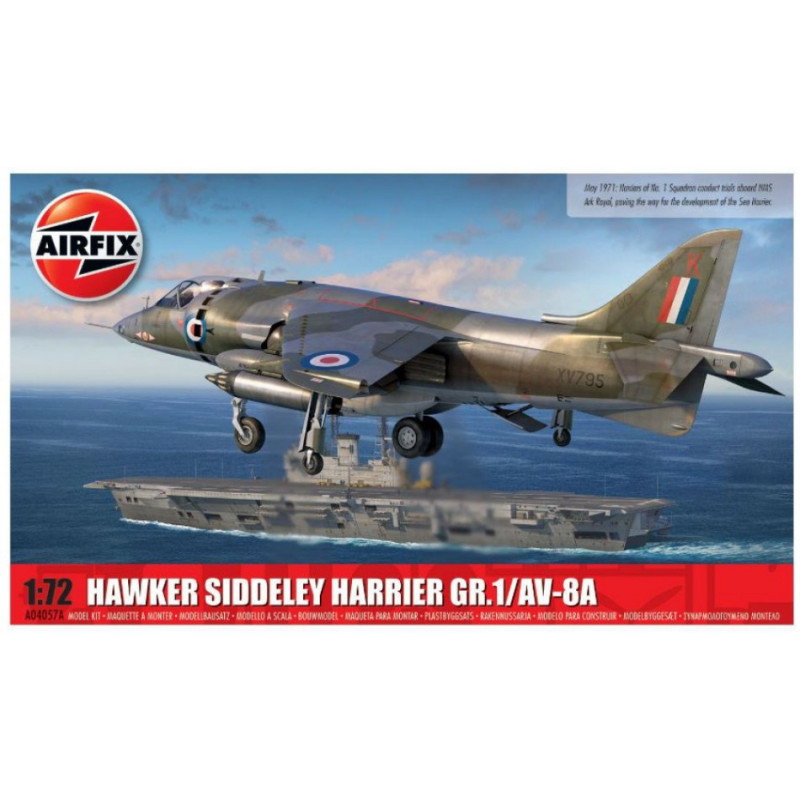 1:72 Airfix Hawker Siddeley AV 8A Harrier GR1 KIT