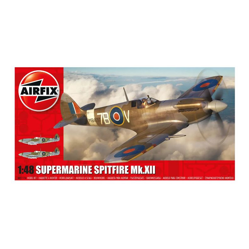 1:48 Airfix Supermarine Spitfire Mkzii KIT