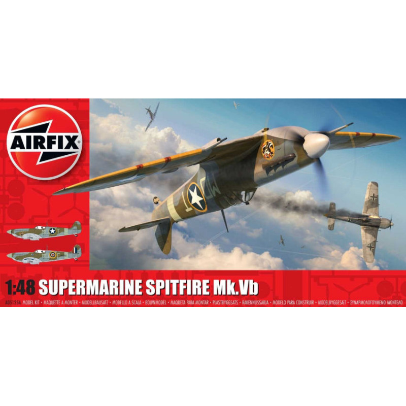 1:48 Airfix Supermarine Spitfire Mkvb KIT