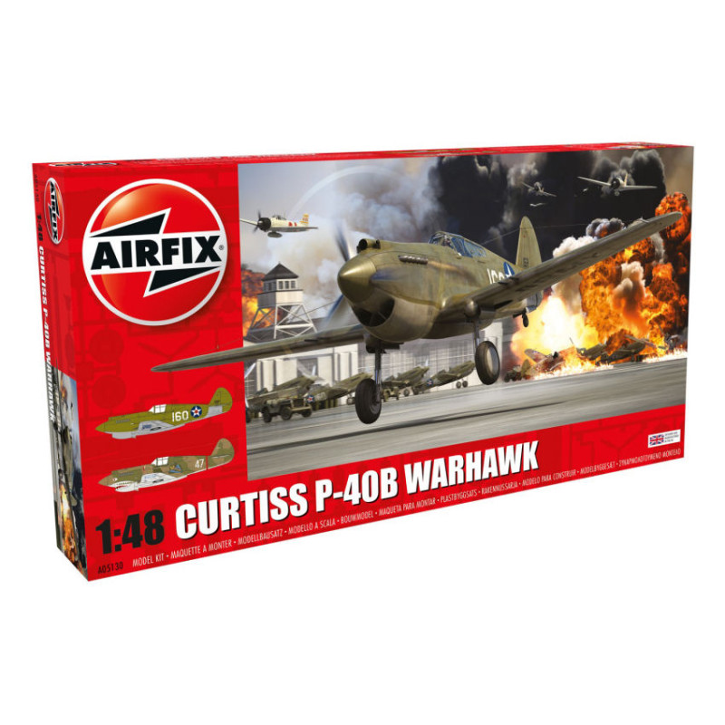 1:48 Airfix Curtiss P 40B Warhawk KIT