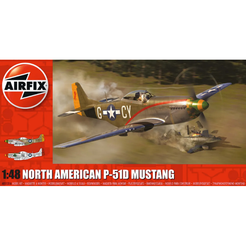 1:48 Airfix North American P 51D Mustang KIT