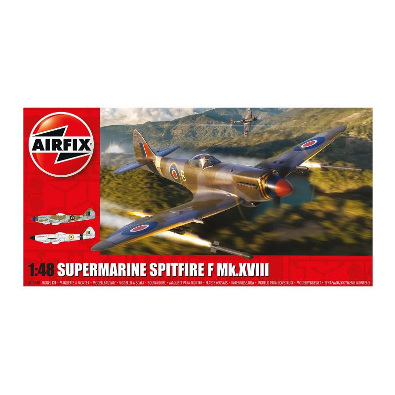 1:48 Airfix Supermarine Spitfire F MK Xviii KIT