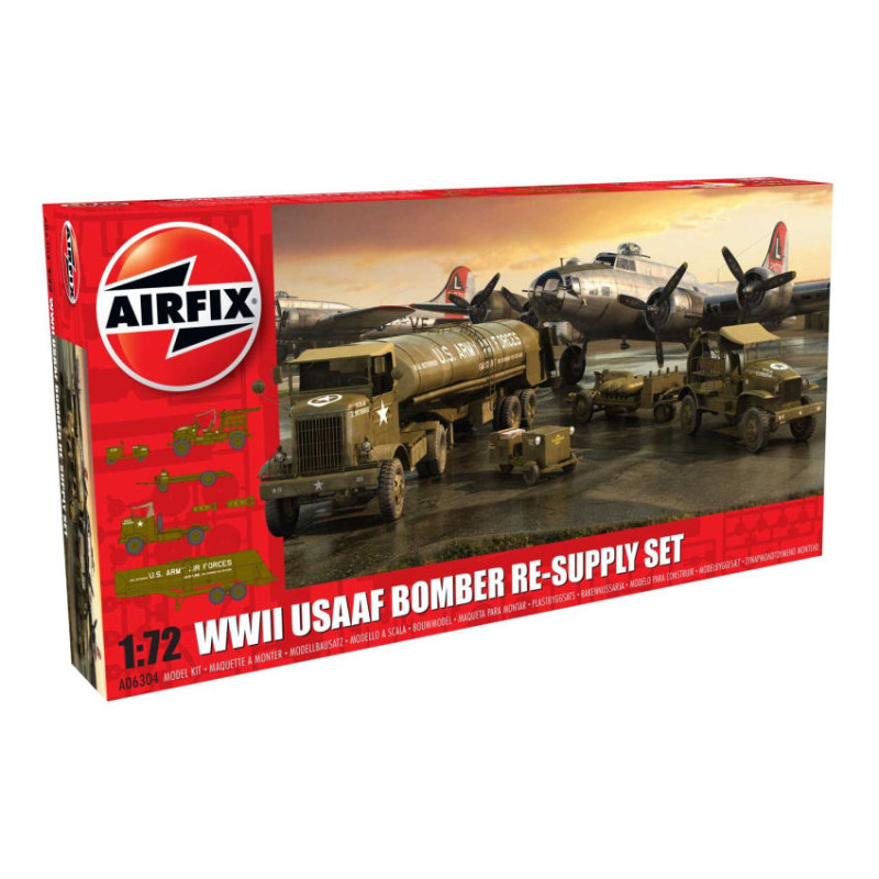 1:72 Airfix Wwii Usaaf Bomber Re supply SET KIT