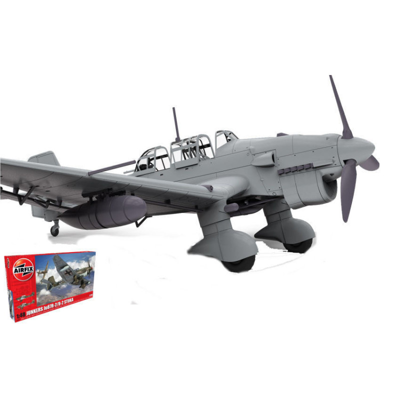 1:48 Airfix Junkers JU87R 2/B 2 Stuka KIT