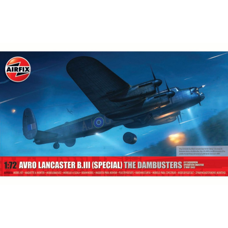 1:72 Airfix Avro Lancaster B.iii (special) THE Dambusters KIT