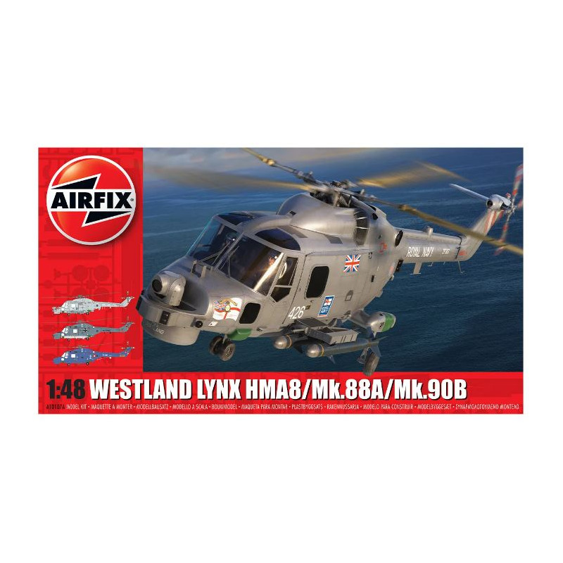 1:48 Airfix Westland Lynx MK 88A HMA 8 MK 90B KIT