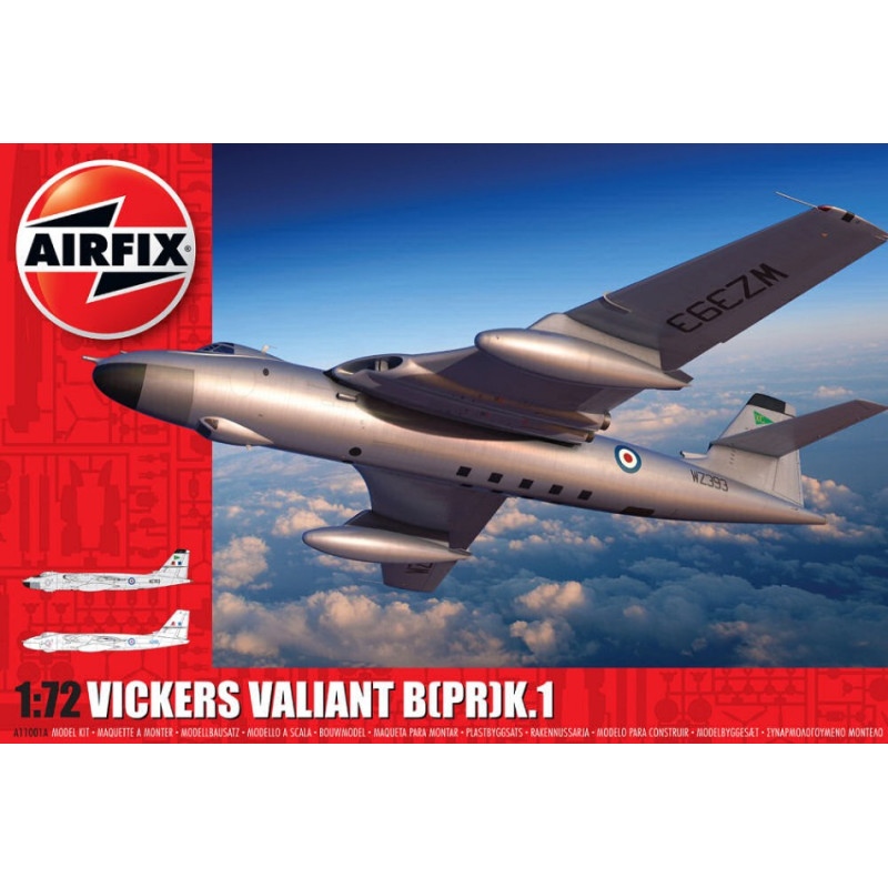 1:72 Airfix Aereo Vickers Valiant B (pr) K.1 KIT