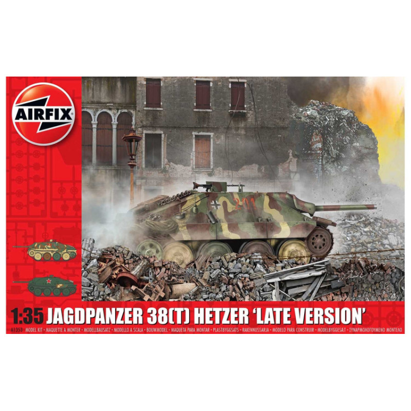 1:35 Airfix Jagdpanzer 38 t Hetzer Late Version KIT