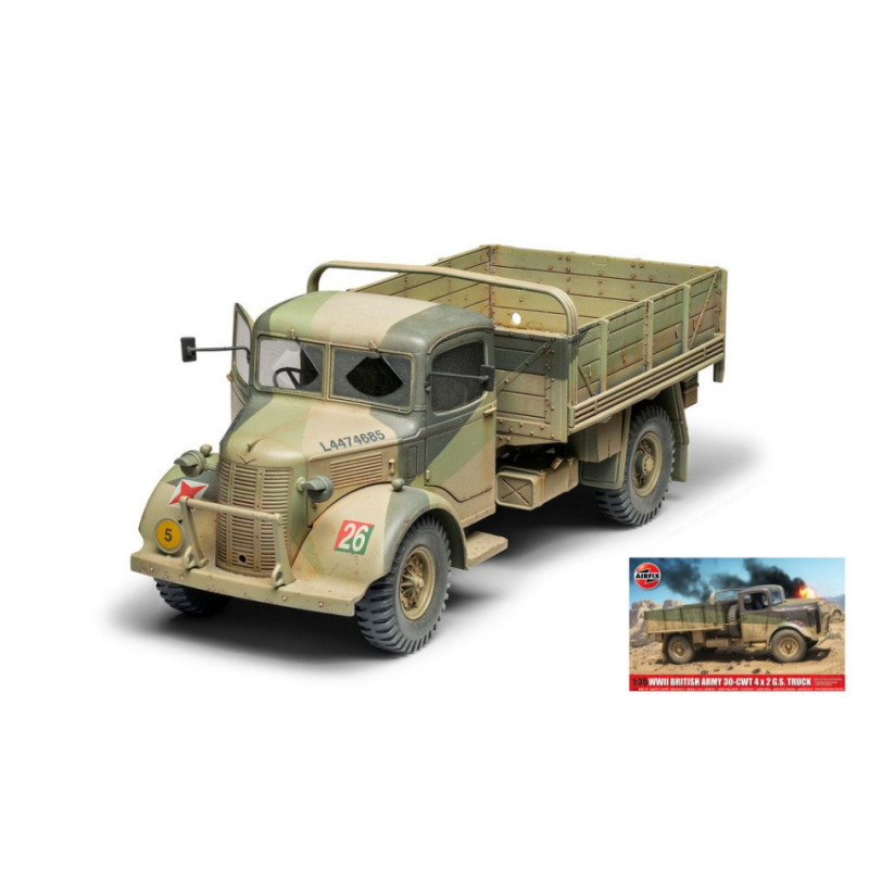 1:35 Airfix Wwii British Army 30 CWT 4x2 GS Truck KIT