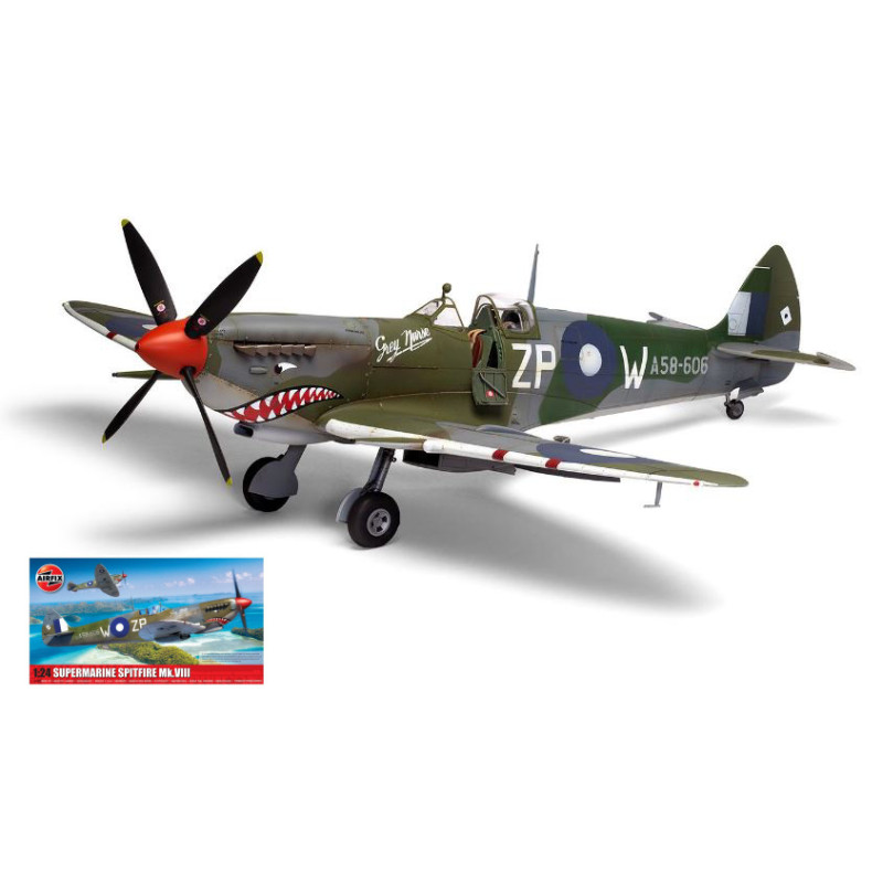 1:24 Airfix Supermarine Spitfire Mk Viii KIT