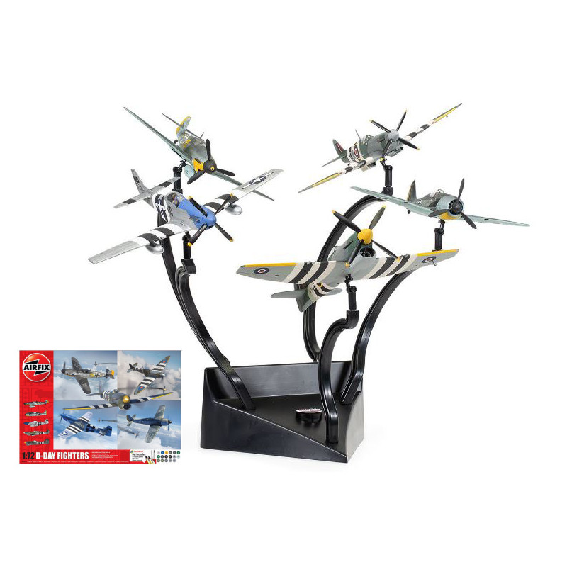 1:72 Airfix D day Fighters Gift SET KIT