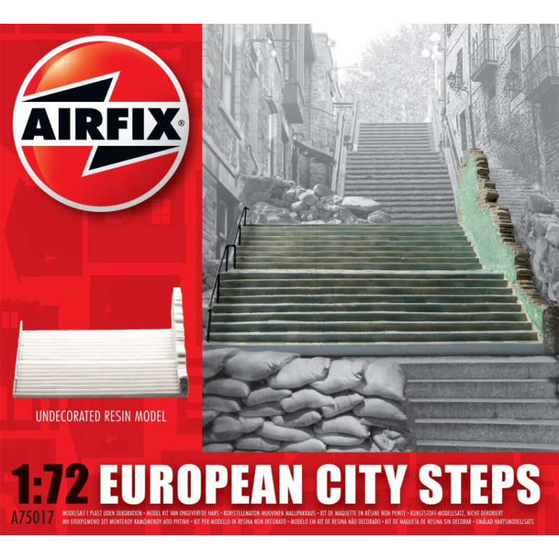 1:72 Airfix European City Steps KIT