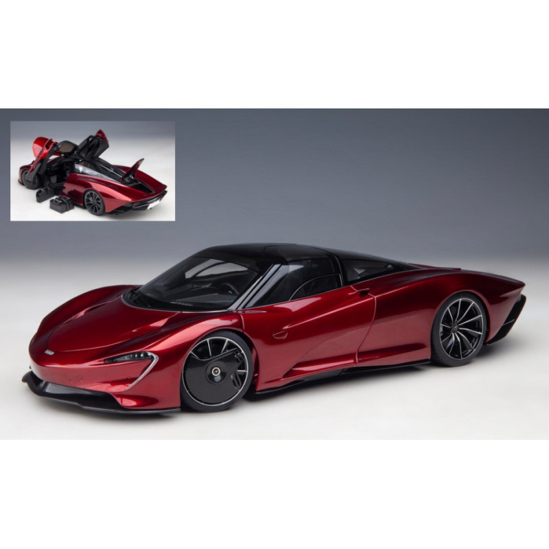 1:18 Autoart MC Laren Speedtail 2020 Volcano Rosso