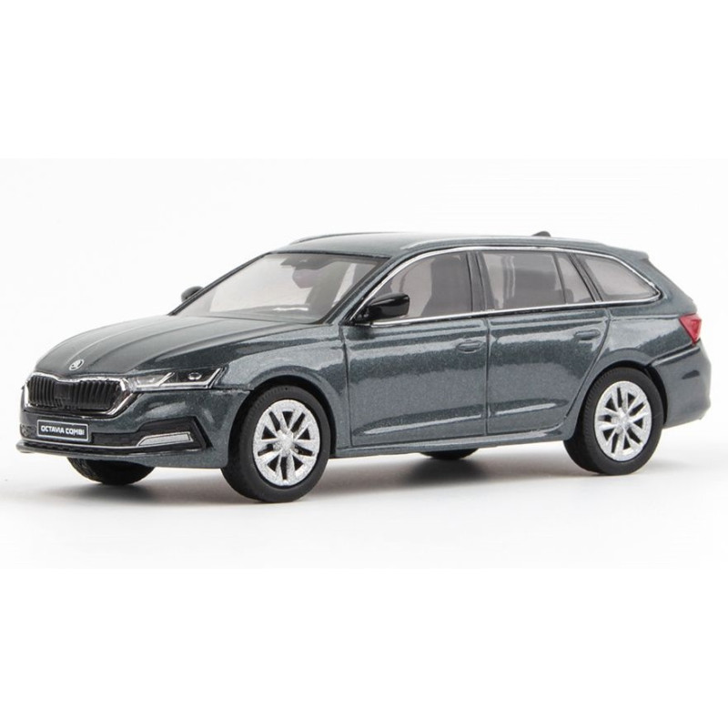 1:43 Abrex Skoda Octavia IV Combi 2020 Metallizzato Quartz Grigio