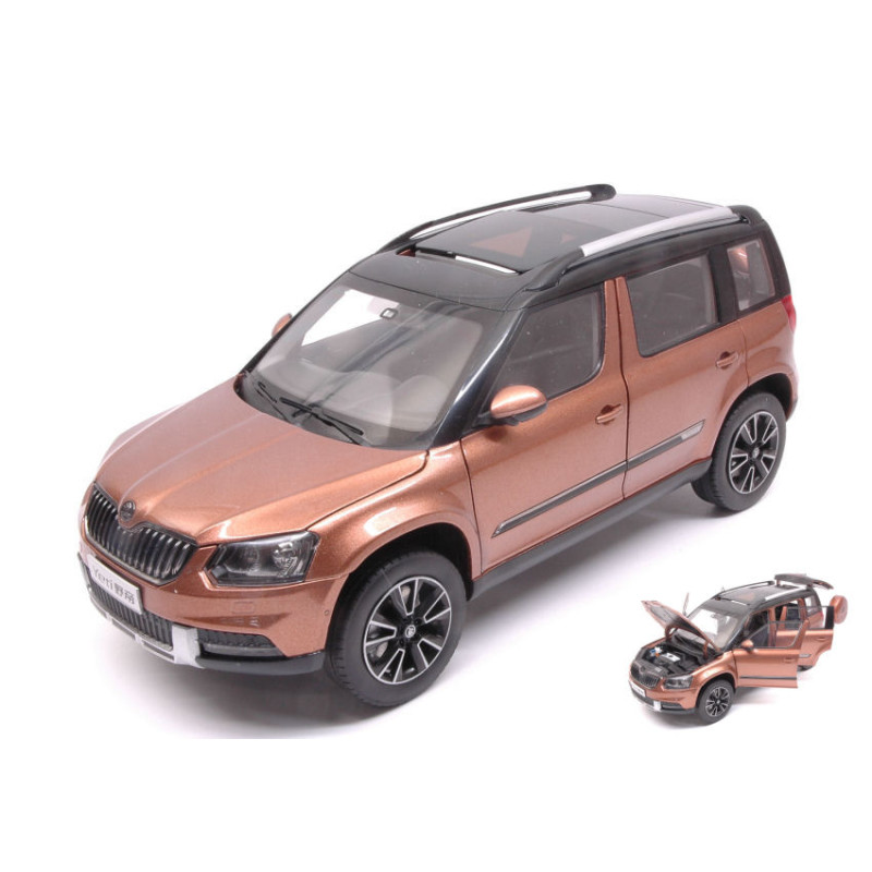 1:18 Abrex Skoda Yeti FL Outdoor 2013 Bronzo Metallizzato