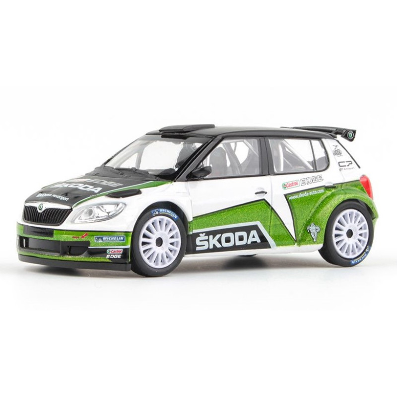 1:43 Abrex Skoda Fabia II FL S2000 2010 Skoda Motorsport Design 2012