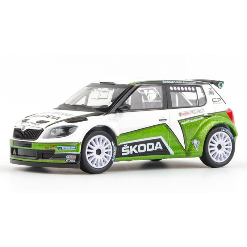 1:43 Abrex Skoda Fabia II FL S2000 2010 Skoda Motorsport Design 2012 Asfalto