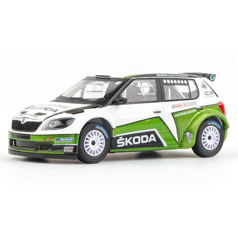 1:43 Abrex Skoda Fabia II FL S2000 2010 Skoda Motorsport Design 2012 Sterrato