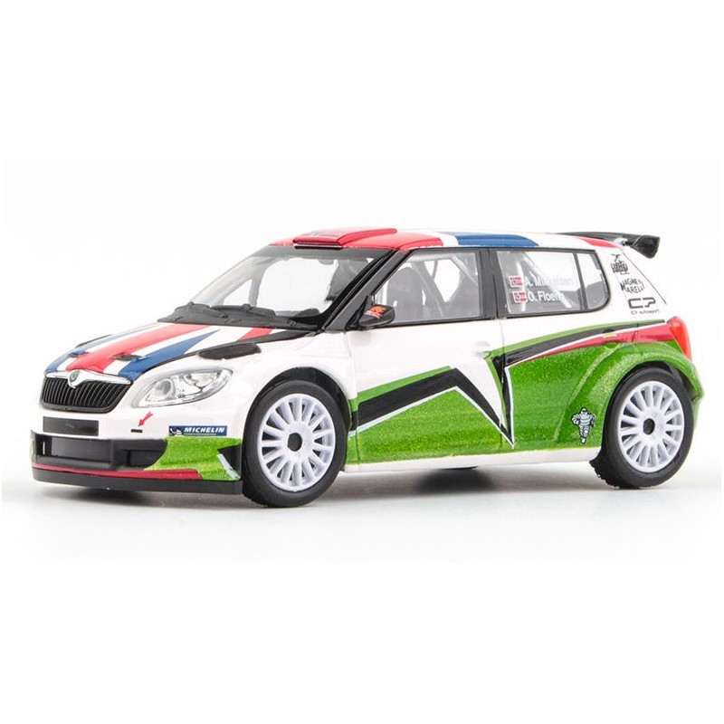 1:43 Abrex Skoda Fabia II FL S2000 2010 Skoda UK Mikkelsen Design 2011