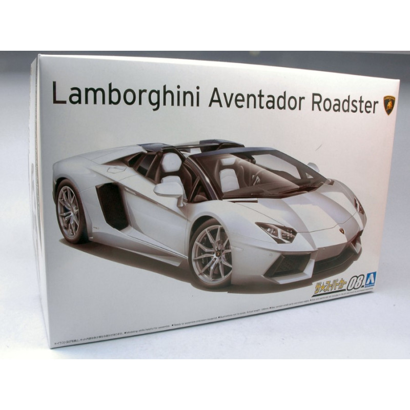 1:24 Aoshima Lamborghini Aventador LP700 4 Roadster KIT