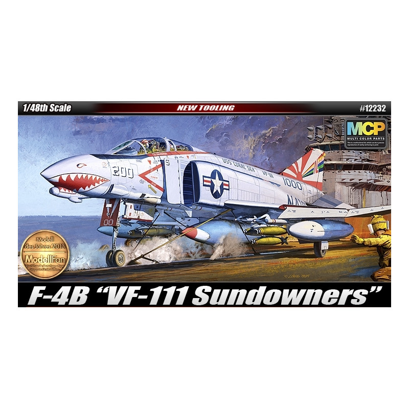 1:48 Academy F 4B VF 111 Sundowners KIT