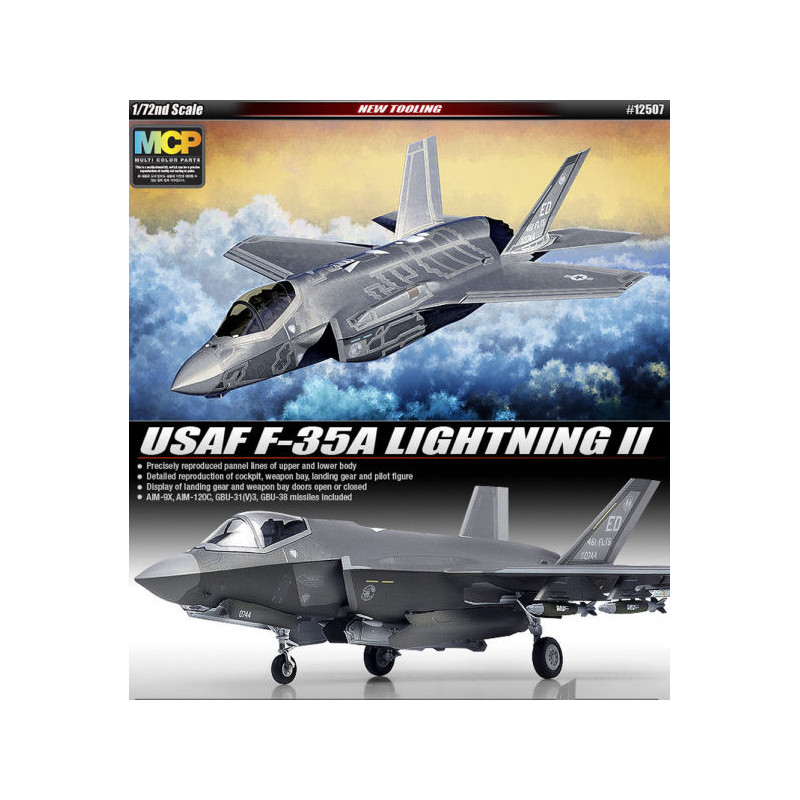 1:72 Academy Usaf F 35A Lighning II KIT