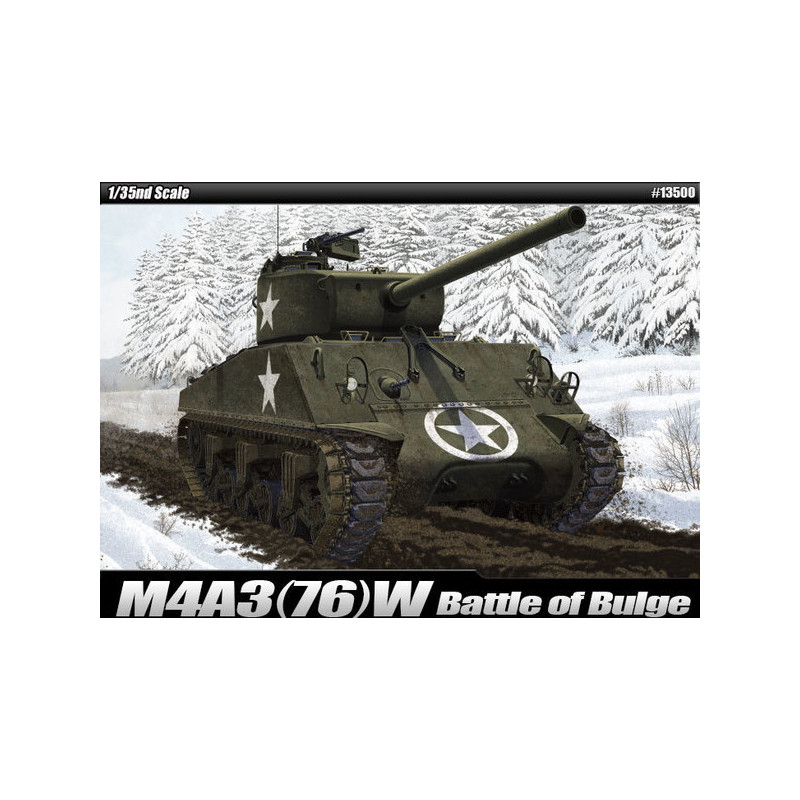 1:35 Academy M4 A3 (76) W Battle OF Bulge KIT