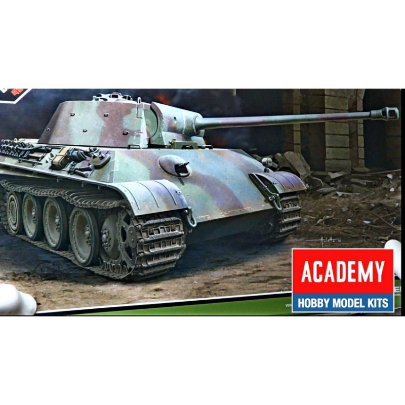 1:35 Academy Pz.kpfw.v Panther G Version Last KIT