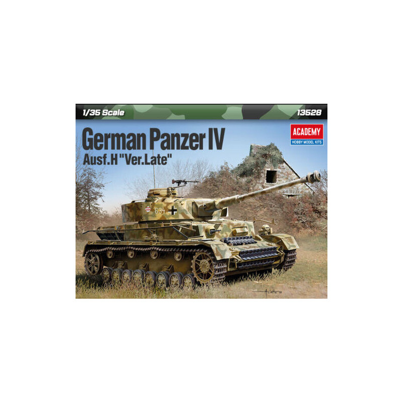 1:35 Academy German Panzer IV Ausf.h Version Late KIT