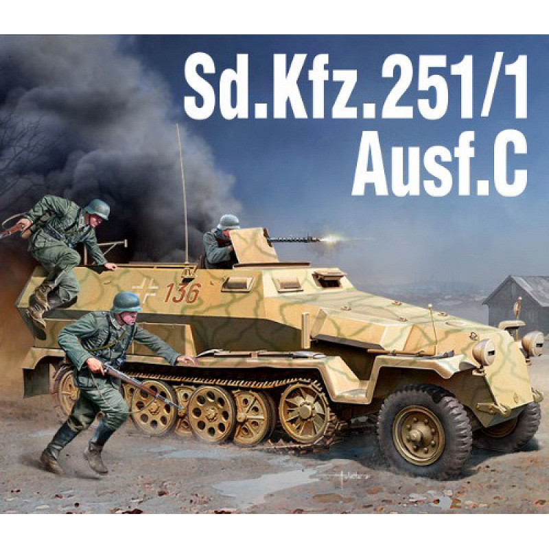 1:35 Academy Sd.kfz. 251/1 Ausf.c KIT