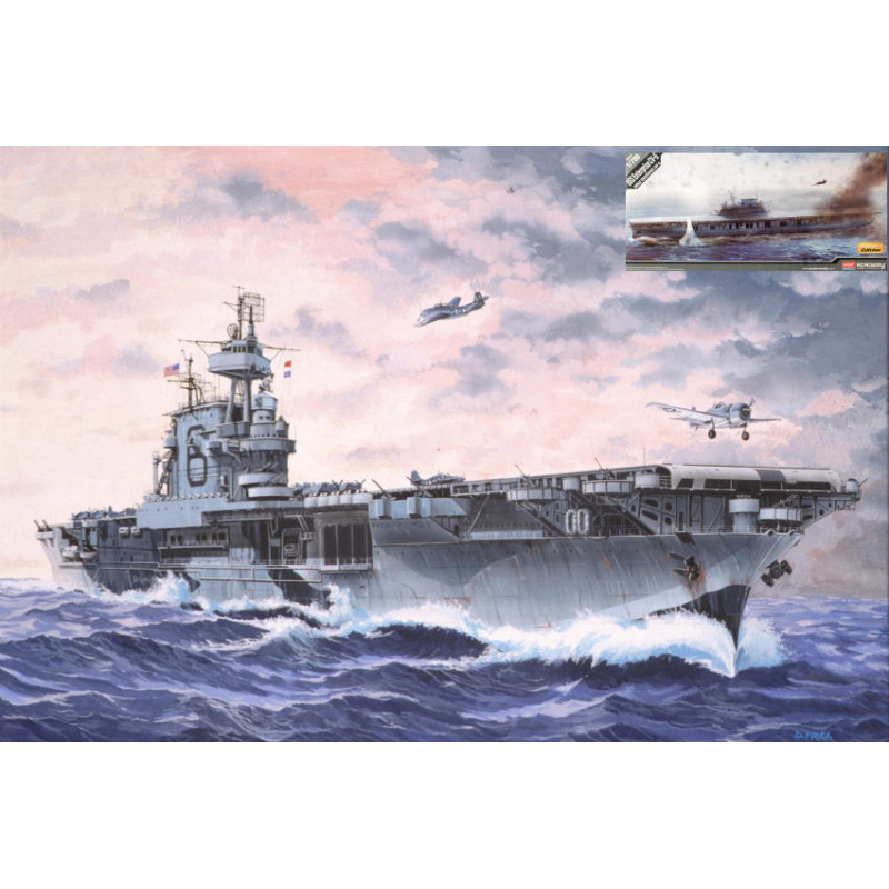 Academy USS Enterprise CV 6 KIT 1:700