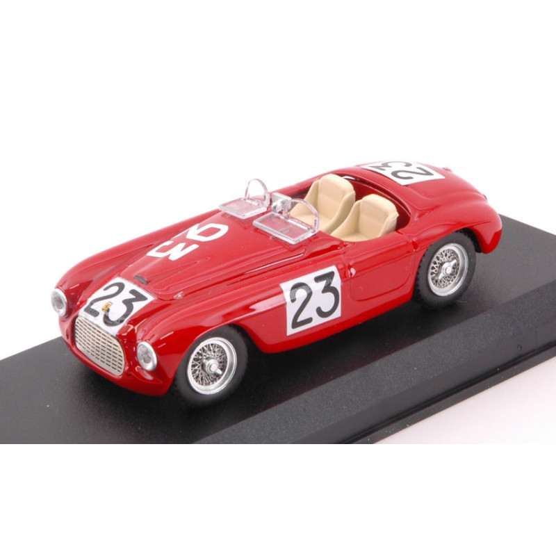 1:43 Art Model Ferrari 166 MM Barchetta N23 Accident LM 1949 J.lucas helde