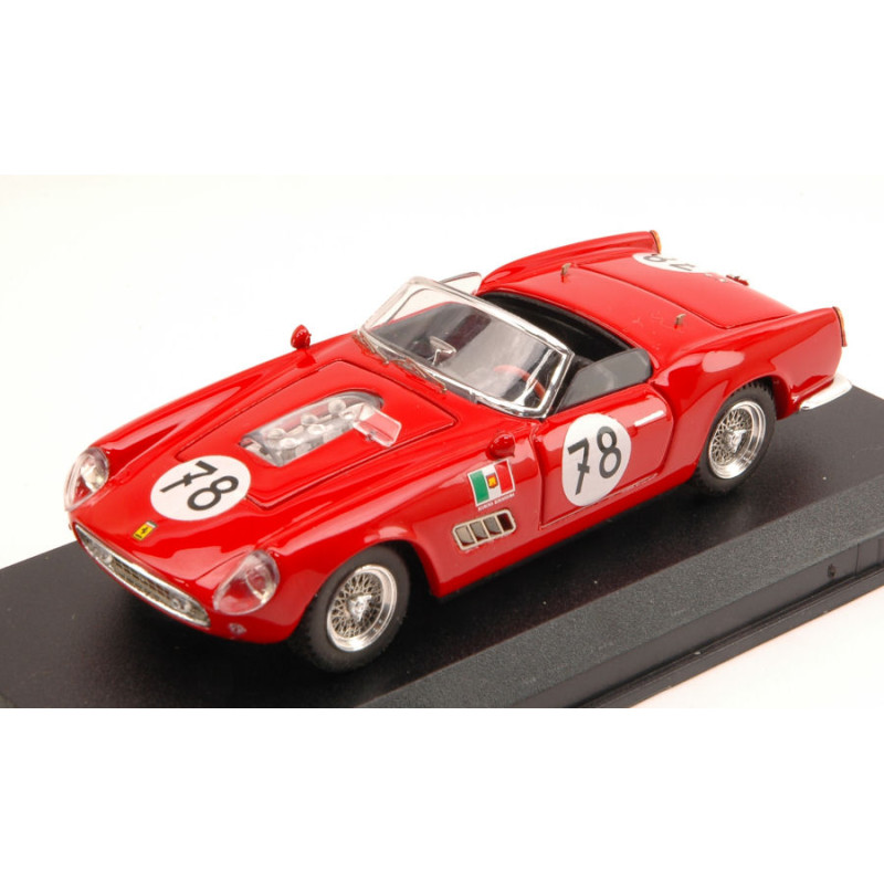 1:43 Art Model Ferrari 250 California N78 Accident 1000 KM Nurburgring 1960