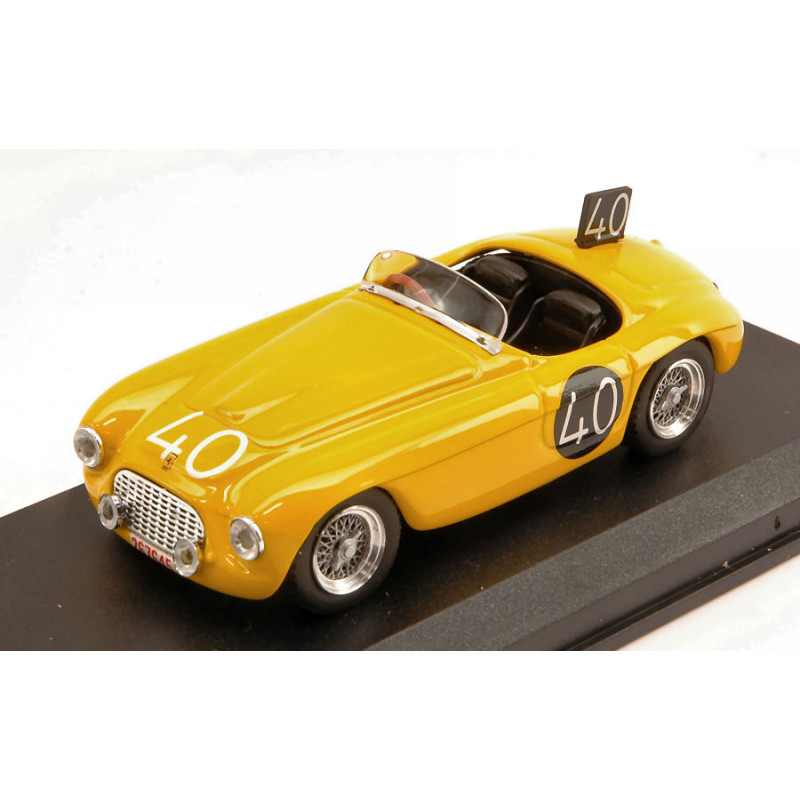 1:43 Art Model Ferrari 166 MM Spider N40 8th 24H SPA 1949 Roosdorp de Ridder