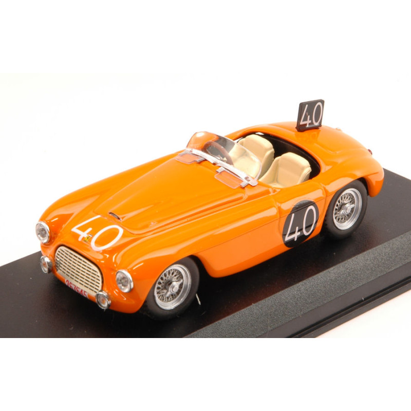 1:43 Art Model Ferrari 166 MM Spider N40 8th 24H SPA 1949 Roosdorp de Ridder