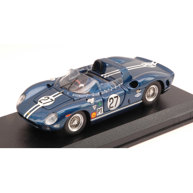 1:43 Art Model Ferrari 330 P N27 DNF 12 H Sebring 1965 Kolb fulp