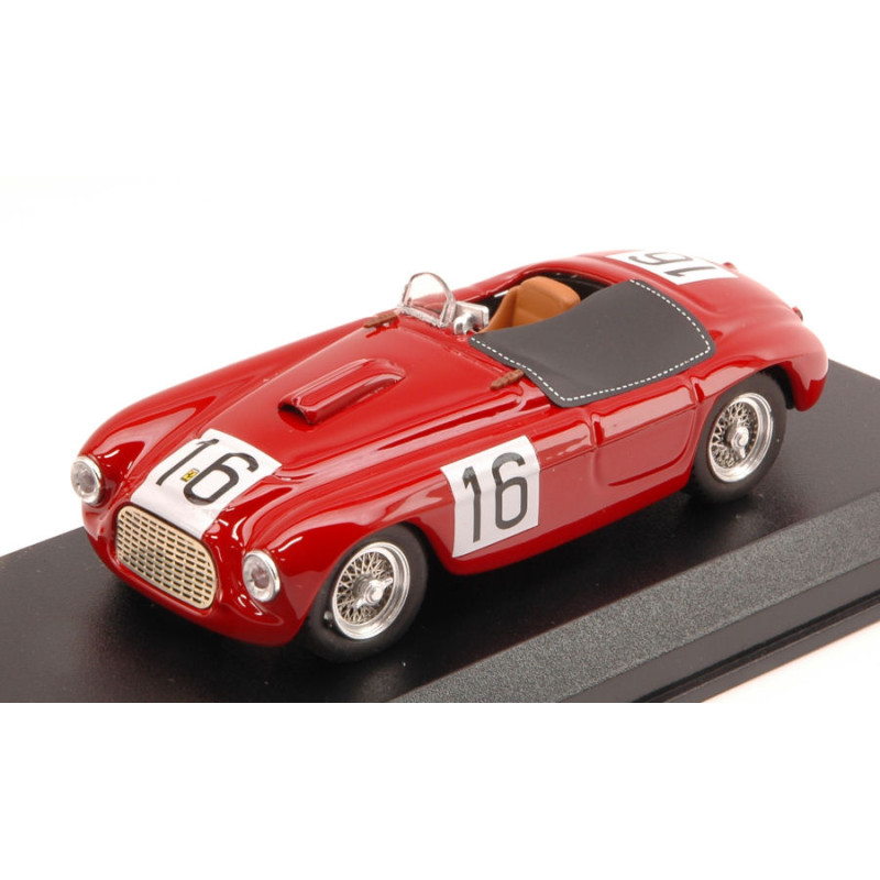 1:43 Art Model Ferrari 166 Spyder N16 Winner 12H Parigi 1950 Chinetti lucas