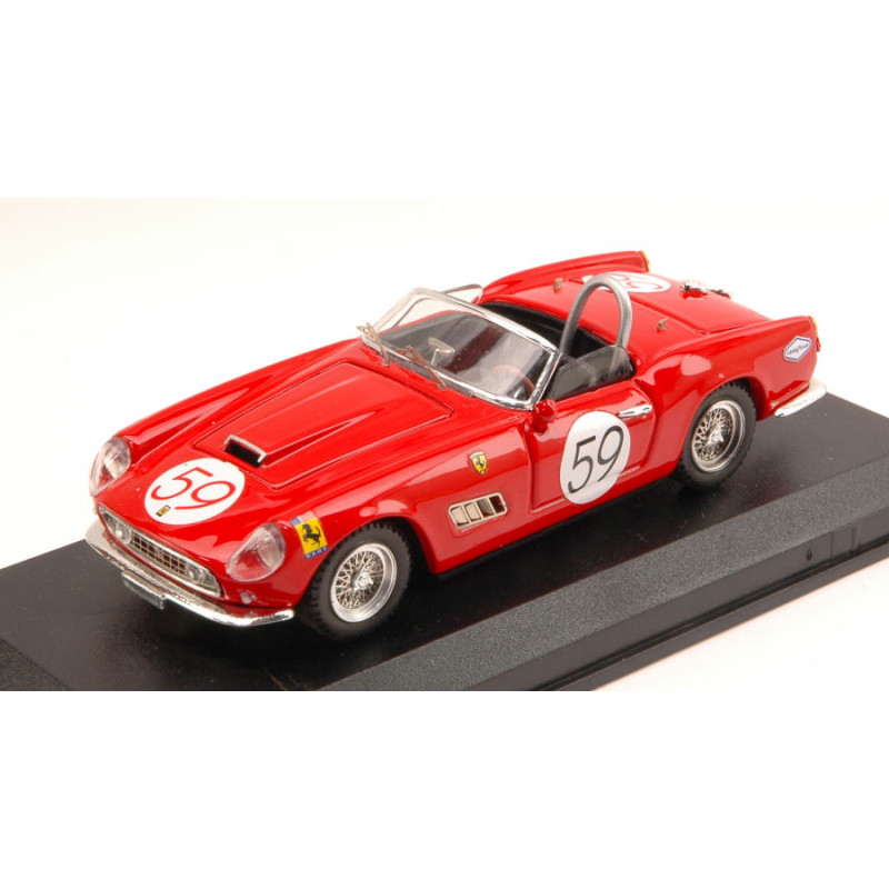 1:43 Art Model Ferrari 250 California N59 27th Nassau Trophy 1961 A.wylie