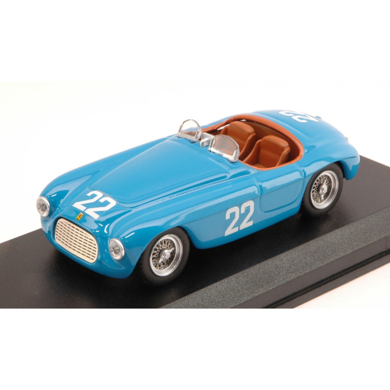 1:43 Art Model Ferrari 166 MM Barchetta N22 11th Prix Monte Carlo 1952 L.farnaud