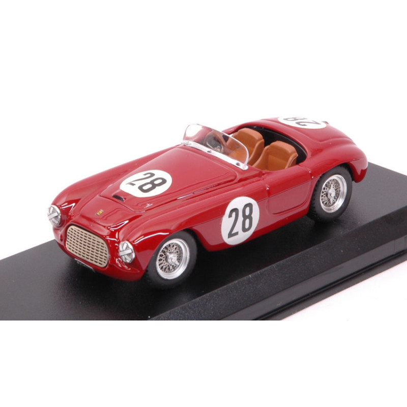 1:43 Art Model Ferrari 166 MM N28 6th (1st Class) Portugal Grand Prix 1952 C.biondetti