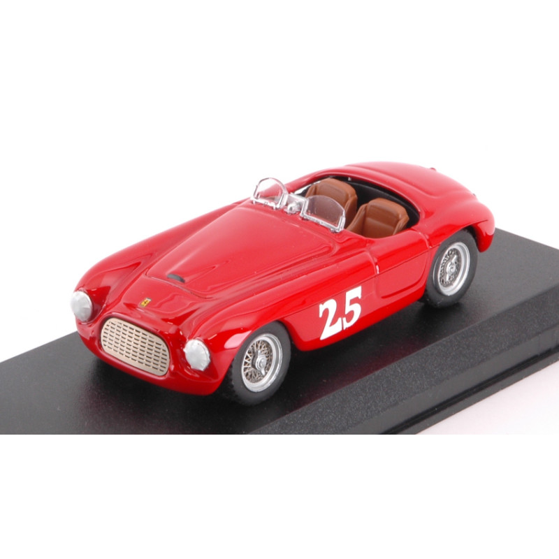 1:43 Art Model Ferrari 166 Touring Barchetta N25 Winner Palm Springs 1951 M.lewis