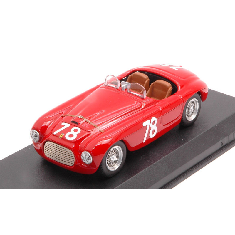 1:43 Art Model Ferrari 166 MM Barchetta N78 2nd Coppa D'oro DI Sicilia P.marzotto