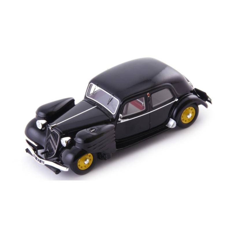 1:43 Autocult Citroen 11 Berline Gezogene 1938 Nero