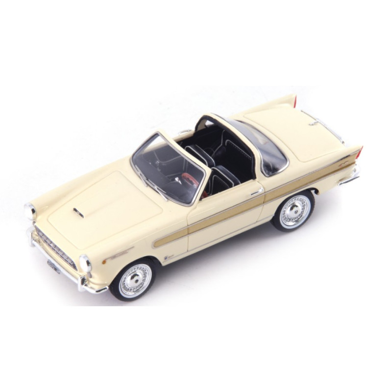 1:43 Autocult Fiat 1200 Vignale Wonderful 1958 Avorio