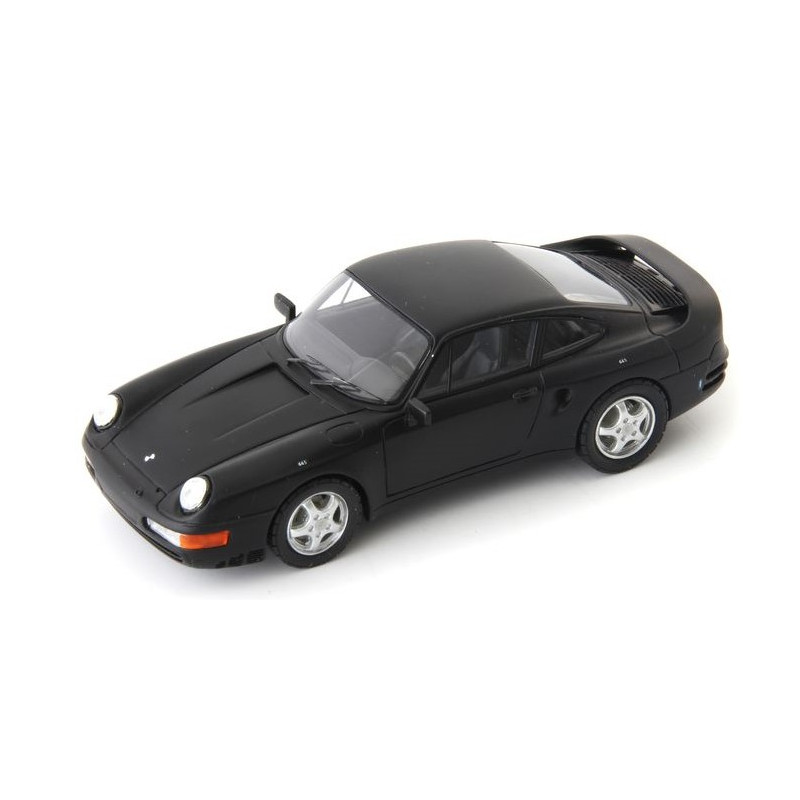 1:43 Autocult Porsche 965 V8 Prototype 1988 Dull Nero