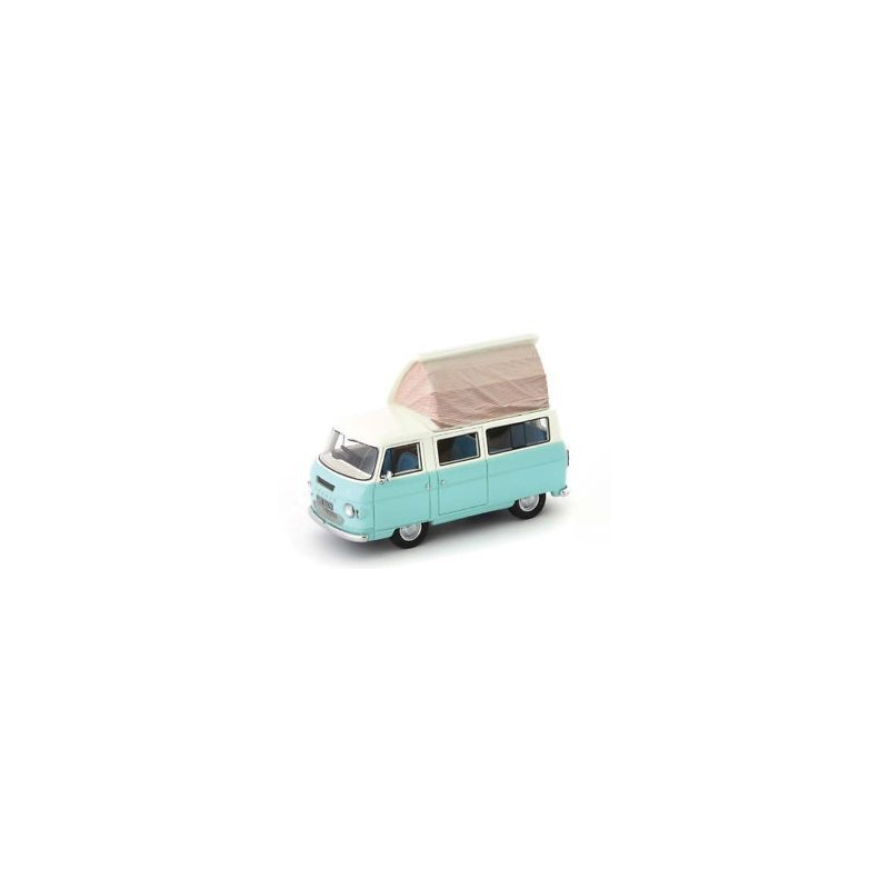 1:43 Autocult Commer Dormobile Coaster 1972 Pastel Blu Chiaro/crema