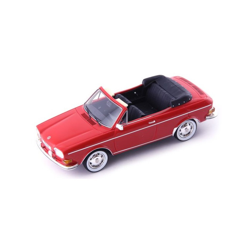 1:43 Avenue43 VW 411 L Karmann Convertible 1978 Rosso