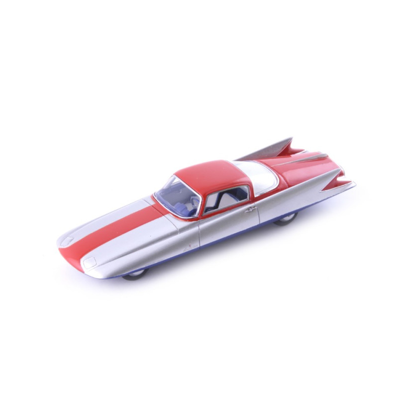 1:43 Avenue43 Ghia Streamline X Coupe Gilda Argento rosso