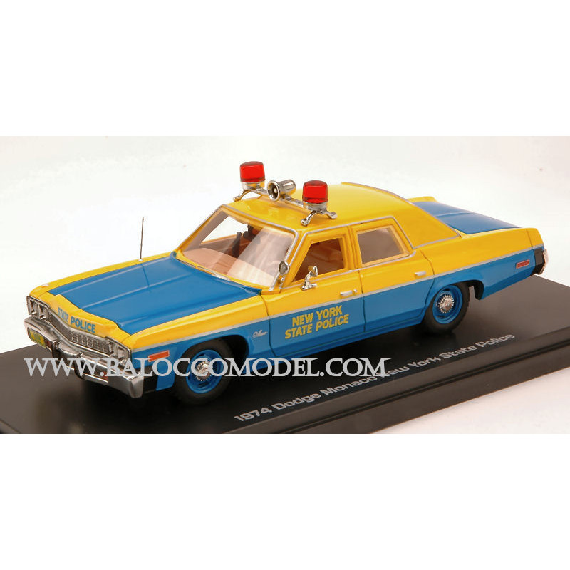 1:43 Auto World Dodge Monaco NEW York State Police 1974